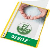 Leitz Snelhechter A4 - 30% pre-consumer gerecycled plastic - 25 Stuks - Geel