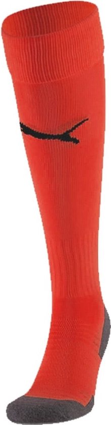 Puma Teamliga Chaussettes De Football - Rouge Fluorescent | Taille: 31-34