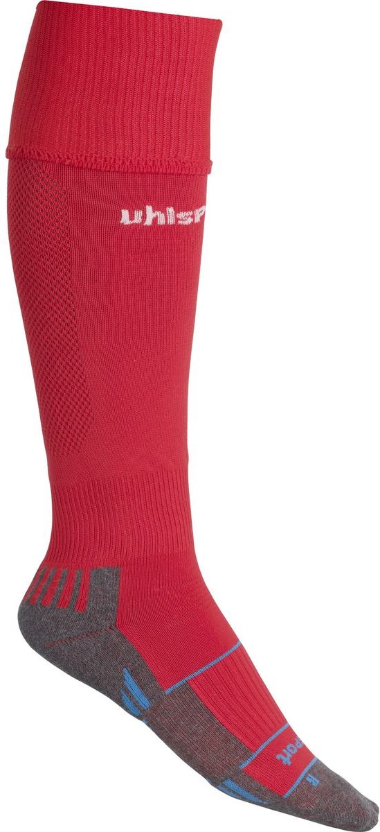 Uhlsport Team Pro Voetbalkousen - Rood / Wit | Maat: 37-40