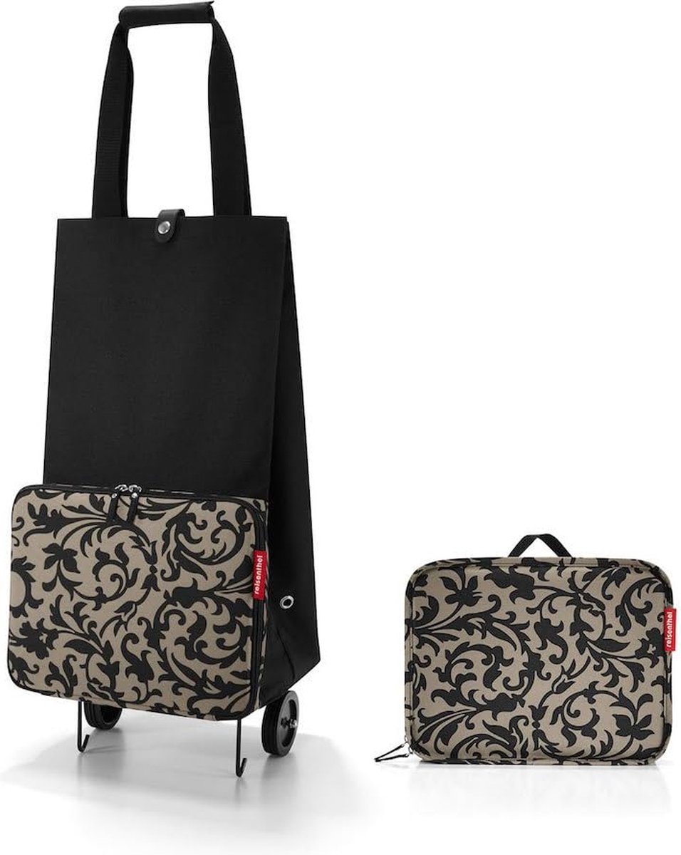 Opvouwbare trolley - opvouwbare, compacte winkelwagen - eenvoudig op te bergen