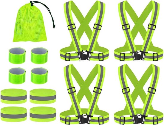 msymsyu 7 stuks reflectorbanden, 6 stuks, reflecterende armbanden msymsyu 7 stuks reflectorbanden, 6 stuks, reflecterende armbanden