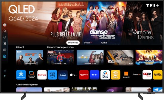 Smart TV Samsung TQ75Q64D 4K Ultra HD 75" HDR QLED
