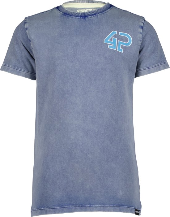 4PRESIDENT T-shirt jongens - Clematis Blue - Maat 140