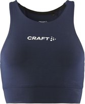 Craft Rush 2.0 Crop Top Dames - Marine | Maat: M