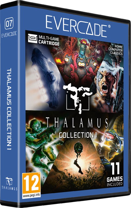 Evercade - Thalamus HC Classics - cartridge 1 (11 games)