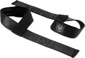 Tigrar weightlifting lifting straps - Fitness - Padded - Nylon - Zwart