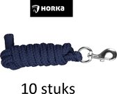 Horka - 10 halstertouwen - Voordeelpak - Blauw