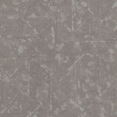 Exclusief luxe behang Profhome 369749-GU vliesbehang licht gestructureerd design mat grijs zilver 5,33 m2