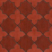 Grafisch behang Profhome 374211-GU vliesbehang licht gestructureerd met grafisch patroon mat rood grijs zwart 5,33 m2