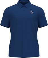 Odlo Cardada Poloshirt Met Korte Mouwen Blauw XL Man