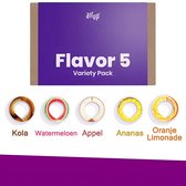 Air Up Favourite Five Vol.2 Proefpakket Pods - 5 favoriete smaakjes - Inclusief 5 pods - navulling - hydraterend - Air up - geurwater - vegan - bio