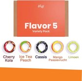Air Up Favourite Five Vol.1 Proefpakket Pods - 5 favoriete smaakjes - Inclusief 5 pods - navulling - hydraterend - Air up - geurwater - vegan - bio