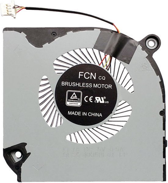 GPU/ventilateur de refroidissement de remplacement pour Acer AN515-54/A715-41G Series – P/N : DFS531005PL0T FL78