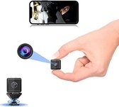 Spy camera wifi met app - Spy camera draadloos - 1080P Hd video - Mini camera spy wifi - Mini camera draadloos - Spionage camera draadloos klein - 3,2 x 3 x 3 cm
