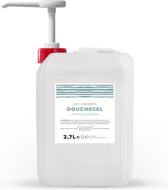Douchegel - Hypoallergeen - 2,7 Liter - Met Pomp - Jerrycan - Navulling