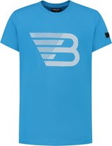 Ballin jongens t-shirt HD Icon Logo Print Blue