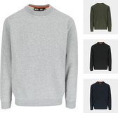 Vidar sweater - trui - trui lange mouwen - Herock - Light Heather Grey - 4XL