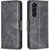 Luxe BookCover Hoes Etui geschikt voor Samsung Galaxy S24 PLUS Zwart