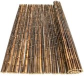 Bamboematten Nigra 100 x 180 cm | Bruin | Bamboe schutting of Bamboe tuinscherm | Duurzaam & Weerbestendig | Privacyscherm.