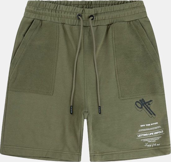 Unfold Sweatshorts - Groen - XL