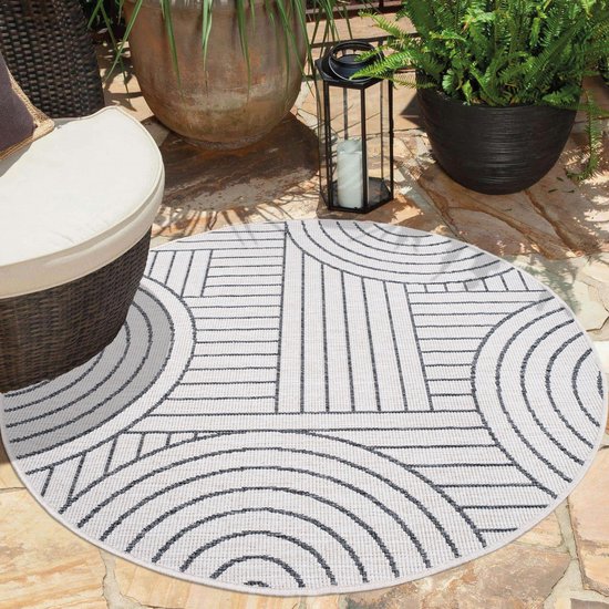 flycarpets Binnen- En Buitenkleed - Tropical Flowers Multicolor In de uitverkoop