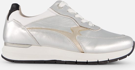 Gabor Sneakers zilver Synthetisch - Dames