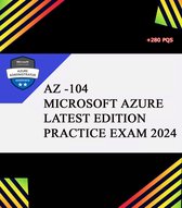 AZ-104: Microsoft Azure Administrator Practice Questions 2024