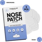 Mee Eters Verwijderen Neus Strip - Blackhead Remover - Neus Pimple Patches 5 Stuks - Pimple Patch