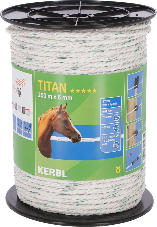 Kerbl Schrikdraad Kerbl Titan 6mm