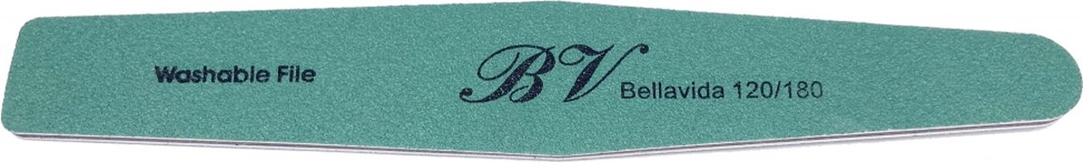 Goedkoopste Washable Nail File Verde 10 Units N 023