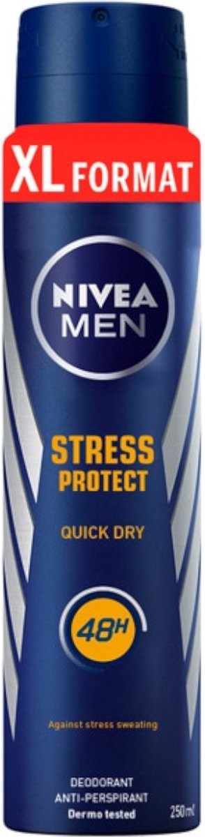 Goedkoopste Nivea Deospray Men - Stress Protect 250 ml