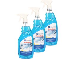 Humbert Ruitenontdooier spray - 3x - voor auto - 1L - antivries sprays - winter/vorst
