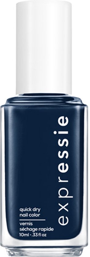 Flesje Essie Expressie nagellak, donkerblauw, 550 Feel the Hype, 10ml.