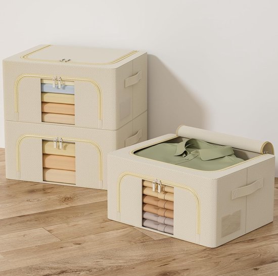 Beige Staal opbergboxen Stapelbaar Groot kopen? | Vergelijk de Beige Staal opbergboxen Stapelbaar Groot kopen? | Vergelijk de