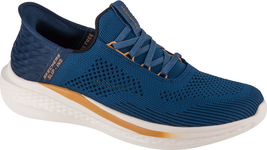 Skechers Slip-Ins: Slade - Quinto 210810-BLU, Mannen, Blauw, Sneakers,Sneakers, maat: 39,5