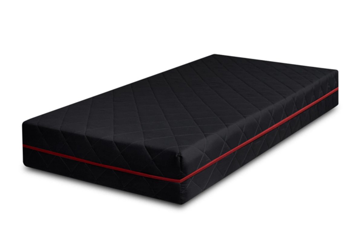 Pocketvering Matras zwart 24cm hoog met kokos - Copy - 120 x 200