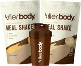 Killerbody Maaltijdshake Voordeelpakket + Shaker - Banana Bread & Vanilla - 2000 gr