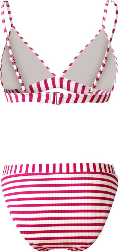 Brunotti Luna-YD Dames Bralette Bikini Set - Roze