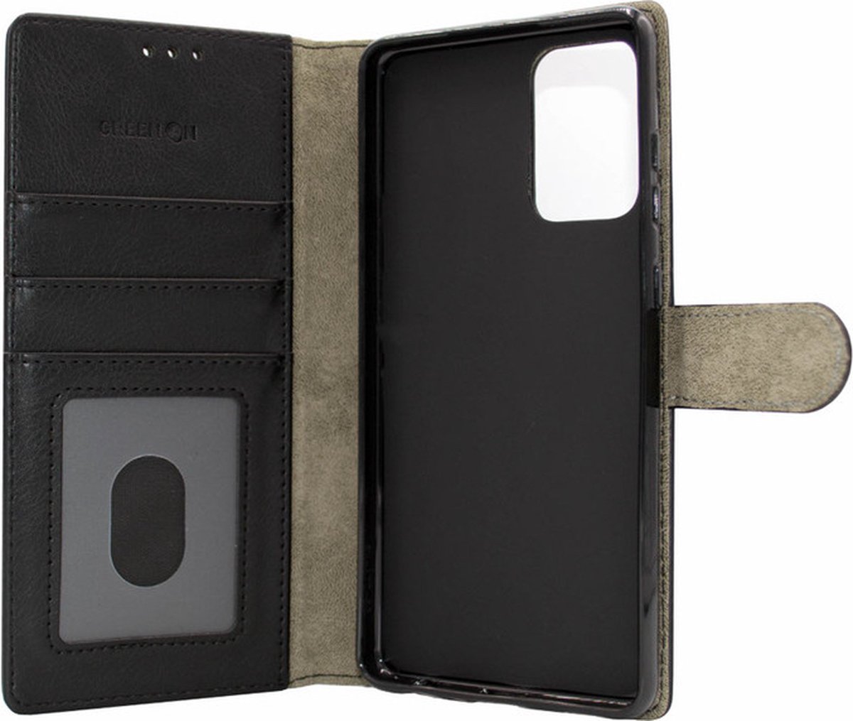 Lavann Protection Leather Bookcase geschikt voor iPhone 13 Pro - Zwart