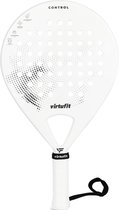 VirtuFit Control Padel Racket - Wit - Zwart