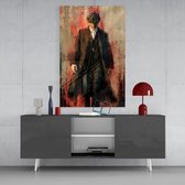 Peinture sur verre - Peaky Blinders - Thomas Shelby - 110x70 cm
