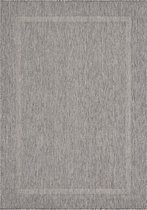 Pochon - Tapijt Relax - Grijs - 100x60x0,5 - Vloerkleed - Laagpolige Vloerkleed - Kortpolige Vloerkleed