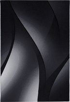 Pochon - Tapijt Plus - Zwart - 290x200x0,6 - Vloerkleed - Ombre - Laagpolige Vloerkleed - Kortpolige Vloerkleed - Rechthoekige Tapijt - Rechthoekige Vloerkleed