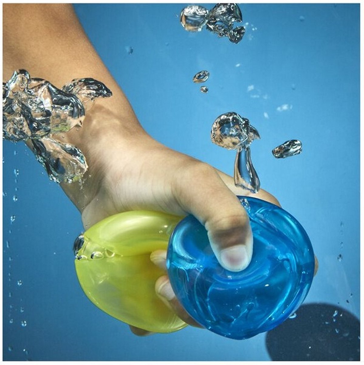 NERF SUPER SOAKER HYDRO WATERBAL 6CM HERBRUIKBAAR 12 STUKS IN BOX — afbeelding 2