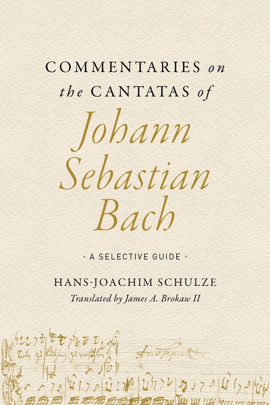 Commentaries on the Cantatas of Johann Sebastian Bach - cover