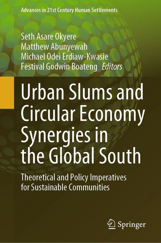 Advances in 21st Century Human Settlements - Urban Slums and ... - cover