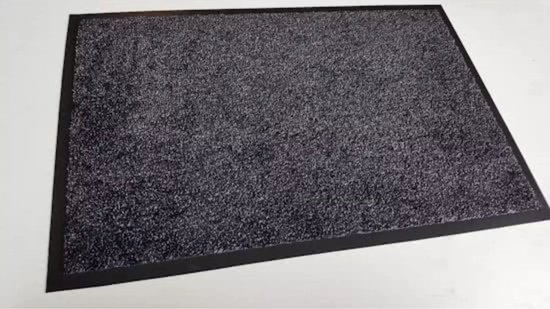 Benson Droogloop Deurmat Antraciet 50 x 80 cm - Perfect voor Elk Huis - Benson