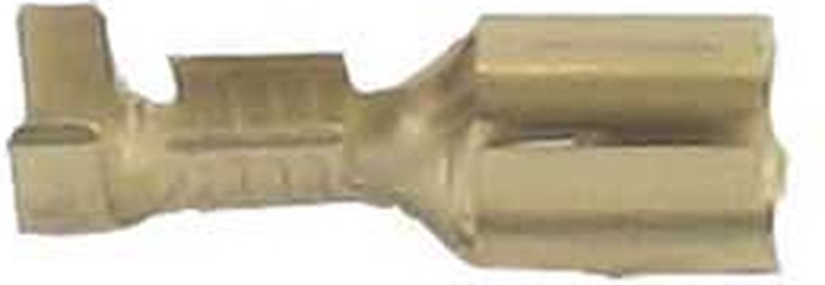 Kabelschoen 6.3x0.8 mm 5 stuks female