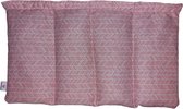 verzwaringskussen - schootkussen visgraat roze