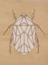Tor - 30x40cm- hout- dieren- insect